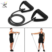 Load image into Gallery viewer, 120cm Yoga Pull Rope Elastic Resistance Bands Fitness Rope Rubber Bands for Fitness Equipment Expander Exercise Tube Training