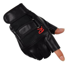 Load image into Gallery viewer, 1 pair High Strength Weight Lifting Gym Glove Exercise Sport Fitness Sports riding Weight Lifting Leather Gloves