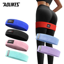 Load image into Gallery viewer, AOLIKES Unisex Booty Band Hip Circle Loop Resistance Band Workout Exercise for Legs Thigh Glute Butt Squat Bands Non-slip Design