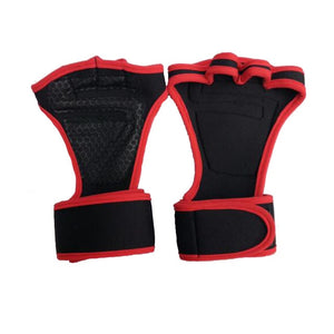 Fitness Sports Weightlifting Gloves Silicone Anti-slip Workout Half Finger Gloves Crossfit Gymnastics Grips Hand Palm Protection