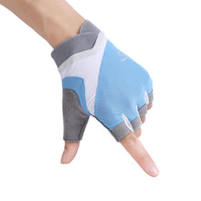 Load image into Gallery viewer, Professional Women fitness sports half finger riding gym yoga weightlifting bodybuilding equipment breathable nonslip gloves