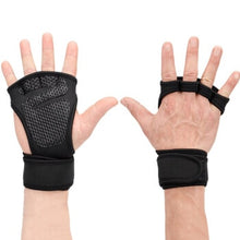 Load image into Gallery viewer, New 1 Pair Weight Lifting Training Gloves Women Men Fitness Sports Body Building Gymnastics Grips Gym Hand Palm Protector Gloves