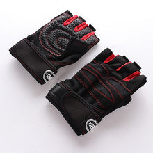 Load image into Gallery viewer, Gym Gloves Bodybuilding Gym Weights Gloves Sports Exercise Weight Lifting Fitness Barbell Cycling Gloves Breathable Non-Slip