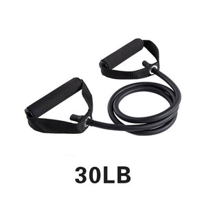 2019 120cm Yoga Pull Rope Elastic Resistance Bands Fitness Workout Exercise Tubes Practical Training Rubber Tensile Expander